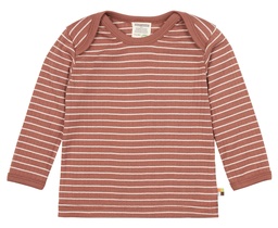 T-Shirt manches longues Derby Rib (Brun), loud + proud 
