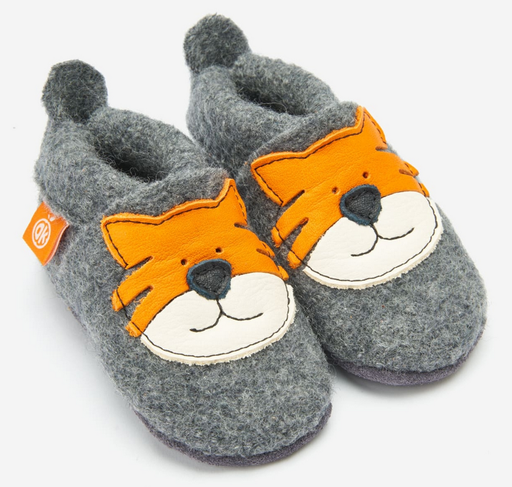 Wollhausschuh Wolli Tiger, Orangenkinder