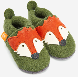 Wollhausschuh Wolli Fuchs, Orangenkinder