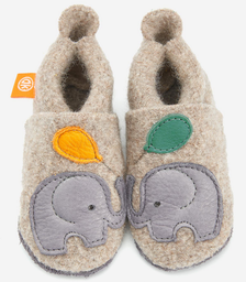 Wollhausschuh Wolli Elefant, Orangenkinder