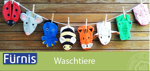 Waschlappen "Tiere"  Fürnis