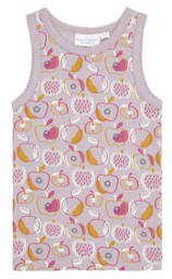 Girl's undershirt in interlock fabric, DANA, Sense Organics
