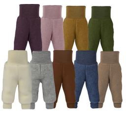 Baby pants wool fleece, Engel