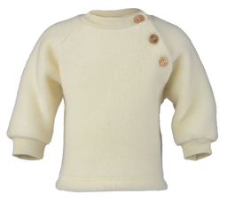 Pull raglan avec boutons en bois, polaire, Engel