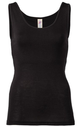 Damen-Bustier Shirt Wolle/Seide, Engel