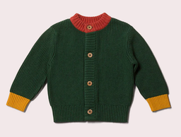 Knitted Cardigan Olive, LGR