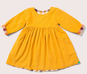 Baby Reversible Corduroy Pocket Dress, LGR