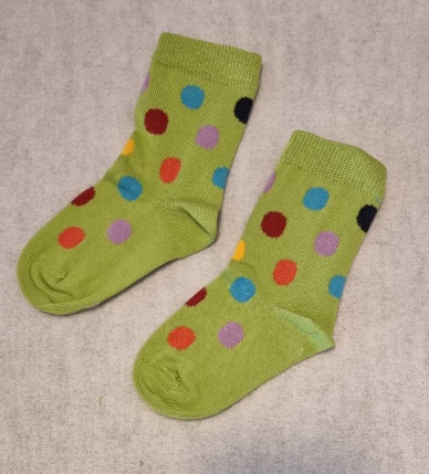 Chaussettes bébé avec points en coton, Grödo