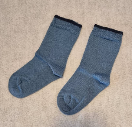 Chaussettes bébé en laine,19-22 Grödo
