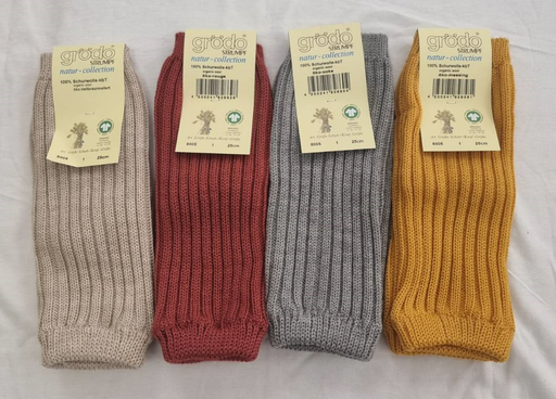 Gauntlets knitted Wool tights, Grödo