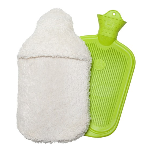 Natural rubber heat cushion with cotton plush cover, Prolana