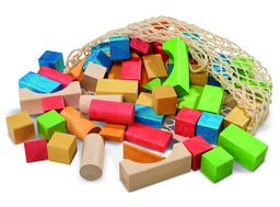 [Art.Nr.523450.1] Cubes de construction bio, Nic toys