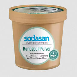 Powder dish soap, Sodasan 