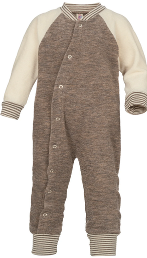 Pajamas without feet terry wool, Engel
