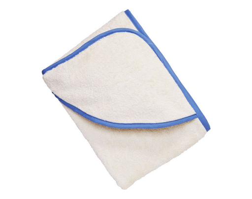 Organic terry hooded bath towel, 100x100 Cotonea