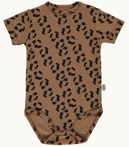 Short sleeve bodysuit, Poudre Organic