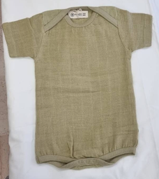 Baby Body Mousseline Vert Sauge, Organic by Feldman