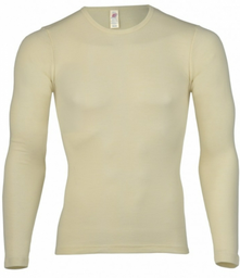 [Art.Nr.704810-01-4648] Men's long-sleeved shirt made of wool/silk, Engel