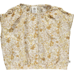 Fiona Poplin Kurzarm Shirt, Müsli