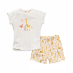 Short-sleeved pyjamas   "Giraffe & Co" , PWO