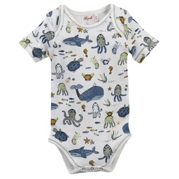 Baby Short Sleeve Bodysuit, PWO