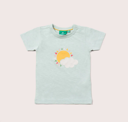 "Sonne & Wolke", Kurzarm-T-Shirt, LGR
