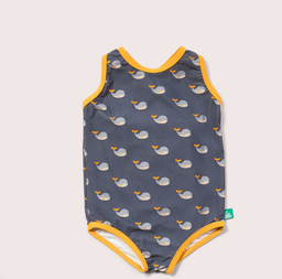  Recycled swimming costume "Whale Song" UPF 50+, LGR