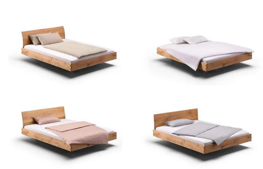 Massive wood bed PADIO, Holzmanufaktur