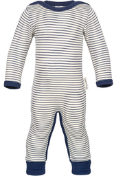Baby-Pyjama Wolle/Seide, Engel