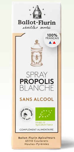 [Ballot Flurin] Spray Propolis blanche sans alcool 15ml, Ballot-Flurin