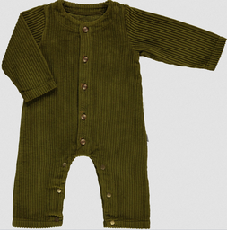 Pyjamas velours Meleze, Poudre Organic