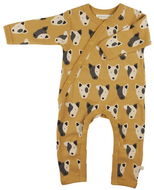 Pajamas Kimono Dog gr 50 0-1 m, Pigeon organics