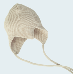 [Art.Nr.200316-34/36] Wool-knitted baby hat, Reiff