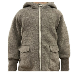 Walk-Jacke mit Teddyplüsch , Halfen