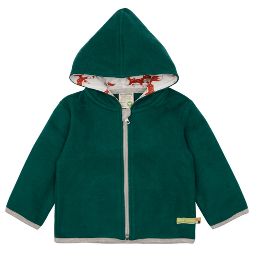 Baby wool fleece jacket, Loud + Proud