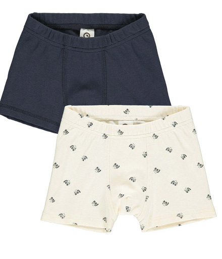 2er Pack Kinderslip , Bagger , Uni Indigo , Müsli 