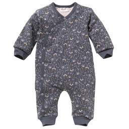 Long-sleeved wrap-around jumpsuit, PWO