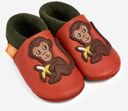 Kids shoes " Monkey ", Orangenkinder