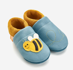 [Art.Nr. 01-028-750-26/27] Chaussons enfants " Susisumm l'abeille " -Orangenkinder