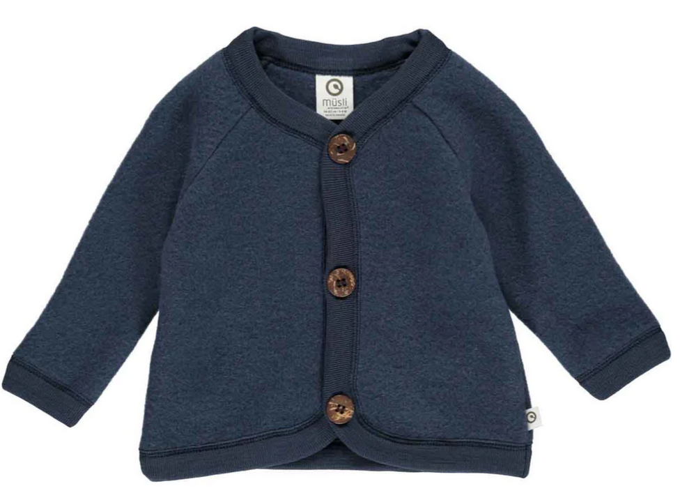Woll Fleece Baby Jacke, Müsli
