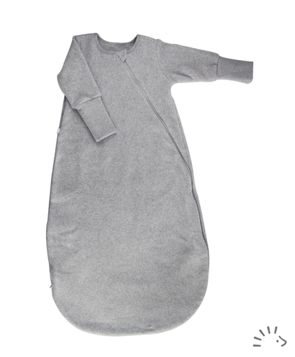 [Art.Nr.091002-50/473] Baby sleeping bag cotton fleece, Popolini, GOTS , 62/68 3-6m 