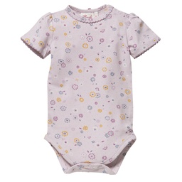 Baby Kurzarm Body, lila, PWO 