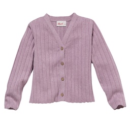 Strick Jacke, lila, PWO