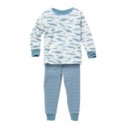 Pyjama crocodile white, PWO