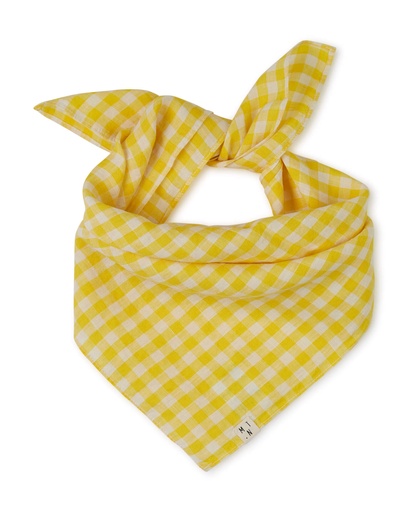 [lin-ban-yel-one-s24] Leinen Bandana, Matona