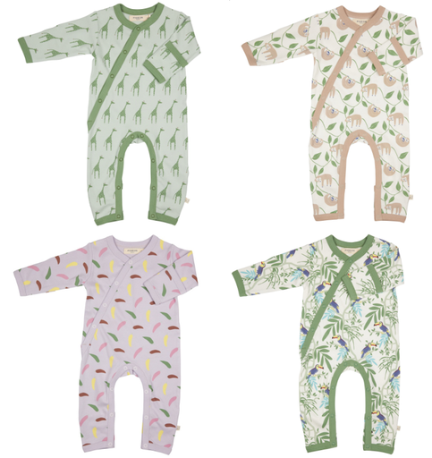 Kimono Romper, Pigeon