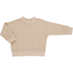 F+S24 Sweatshirt MACA, Poudre-Organic