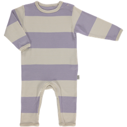 F+S24 Pyjamas Armoise Streifen, Poudre Organic