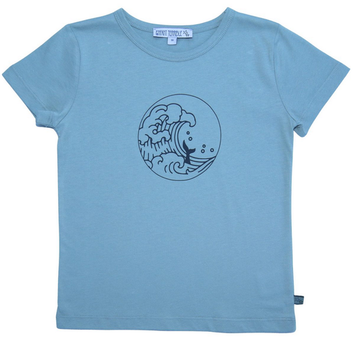 Kurzarmshirt mit Wellendruck, Enfant Terrible