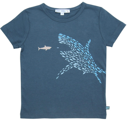 F+S24 Short-sleeved shirt with shark print, Enfant Terrible